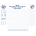 40 Sheet Non-Dated Desk Pads w/ 4 Color Process